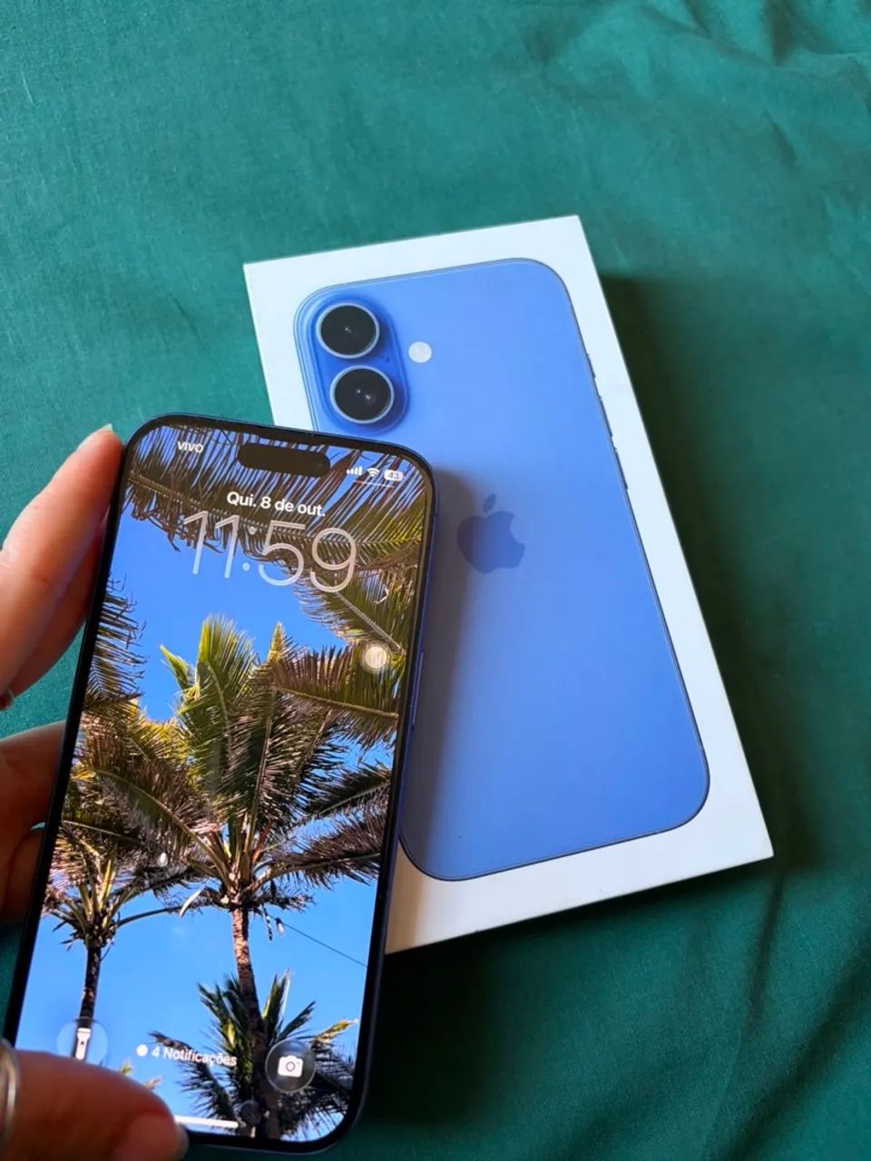 VENDO OU TROCO IPHONE 16 COM VOLTA  - Foto 5