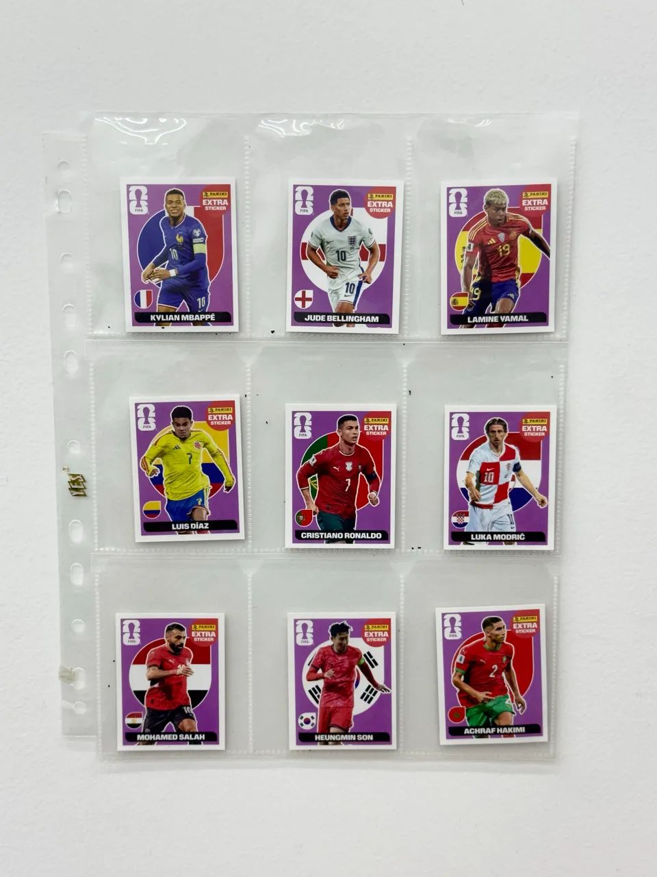 Figurinha lilás copa 2026