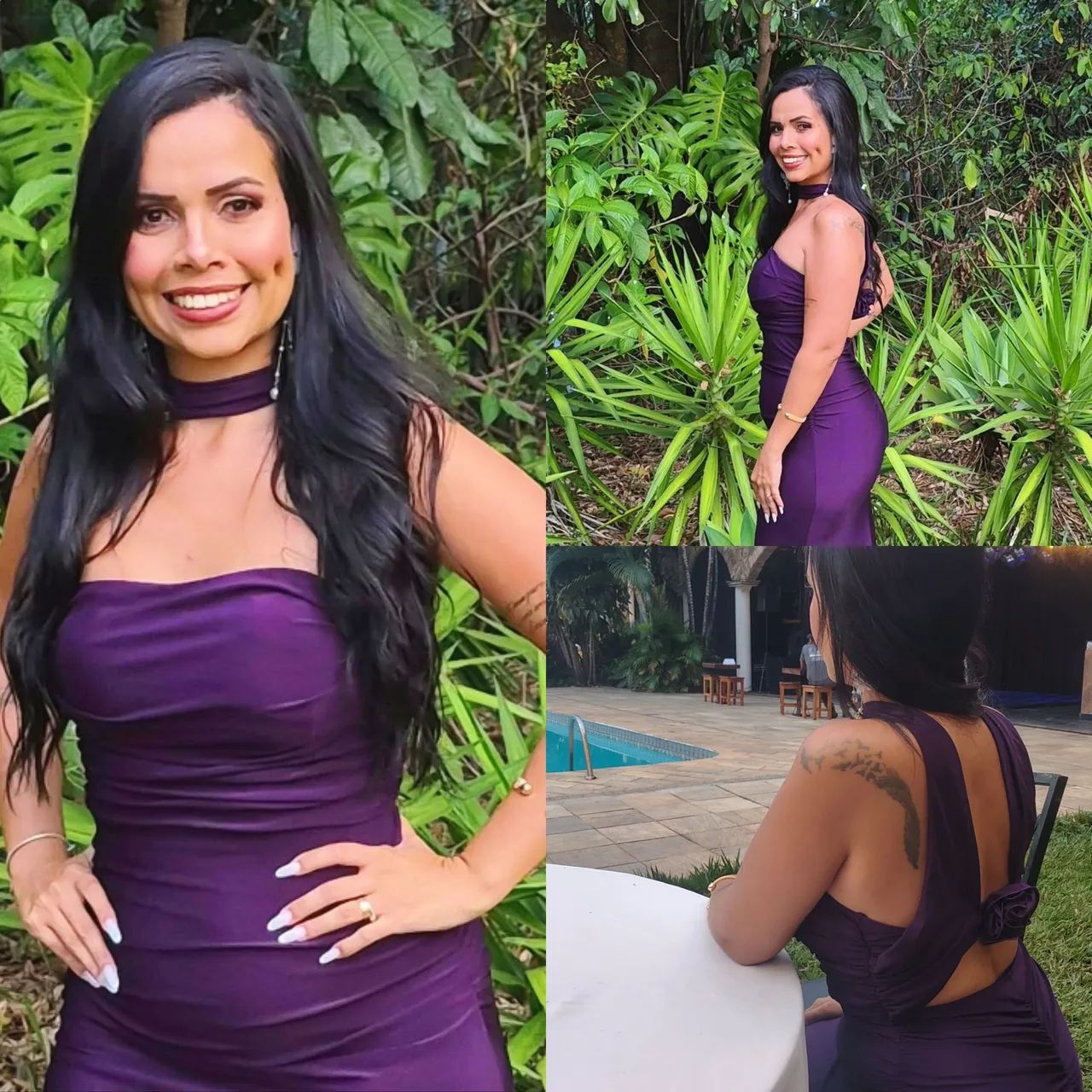 Vestido roxo