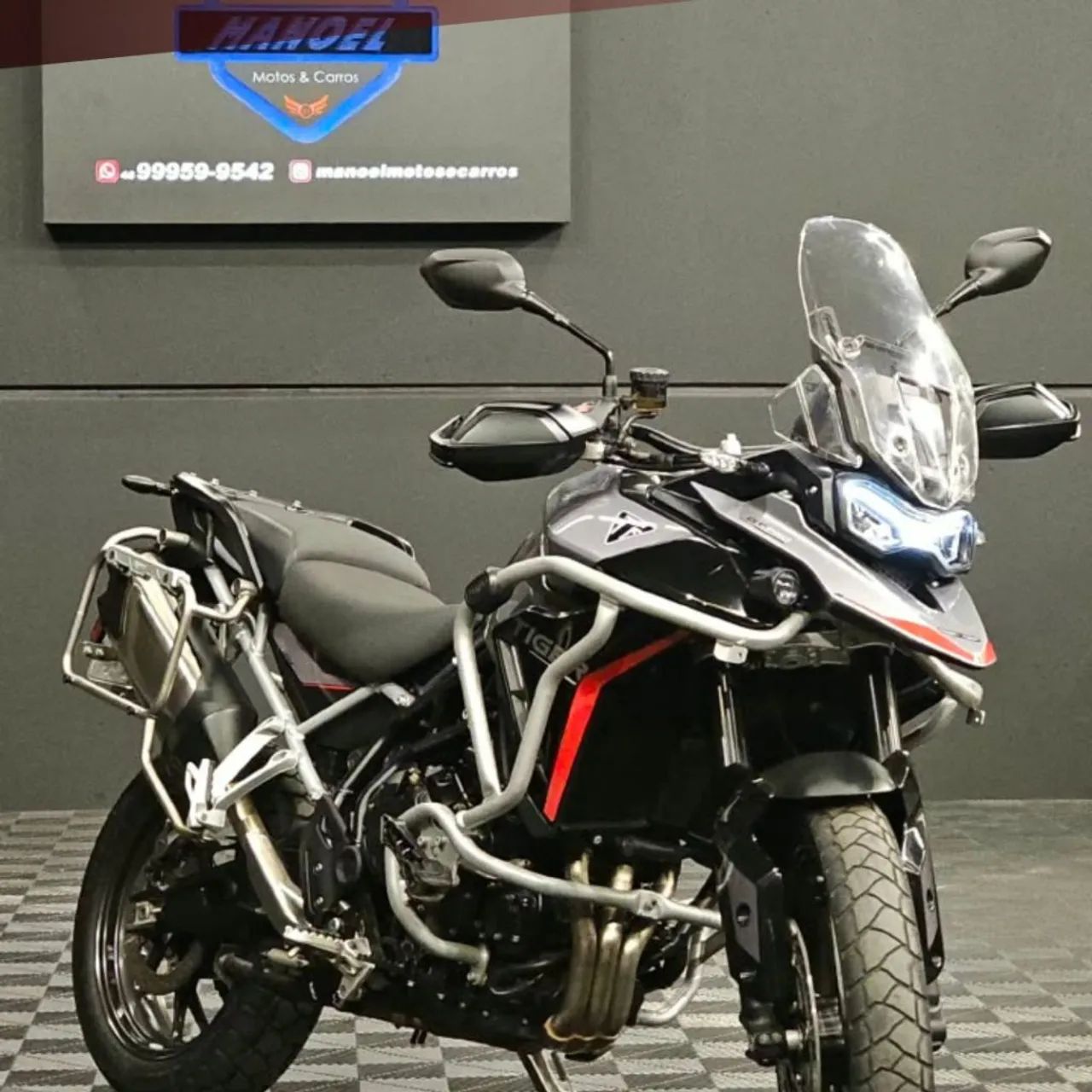 TIGER 900 GT PRO 2024 Cinza