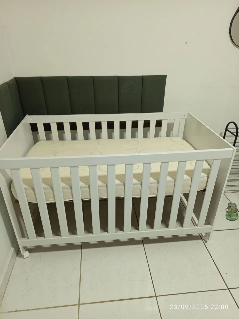 Berço de madeira que vira cama  - Foto 2
