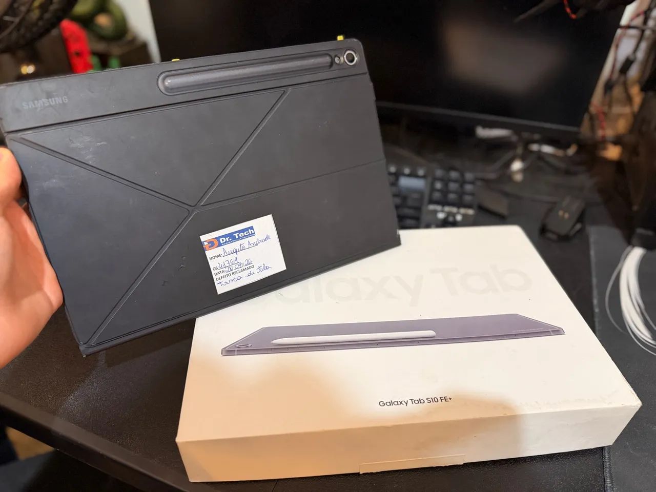 TAB S10 FE + (o maior da Samsung) - Foto 2