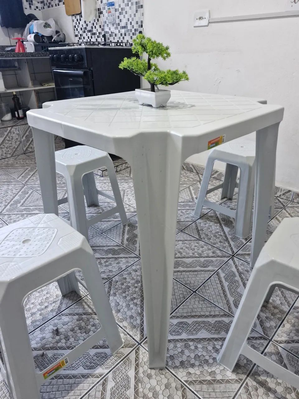 Mesa de Plástico 