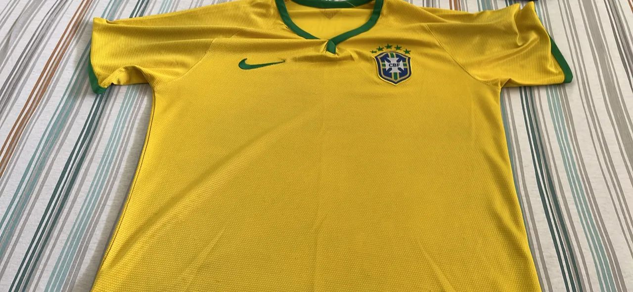 Camisas Nike Seleção Brasileira / Amarelas Clássicas (Dri-Fit) - Foto 3