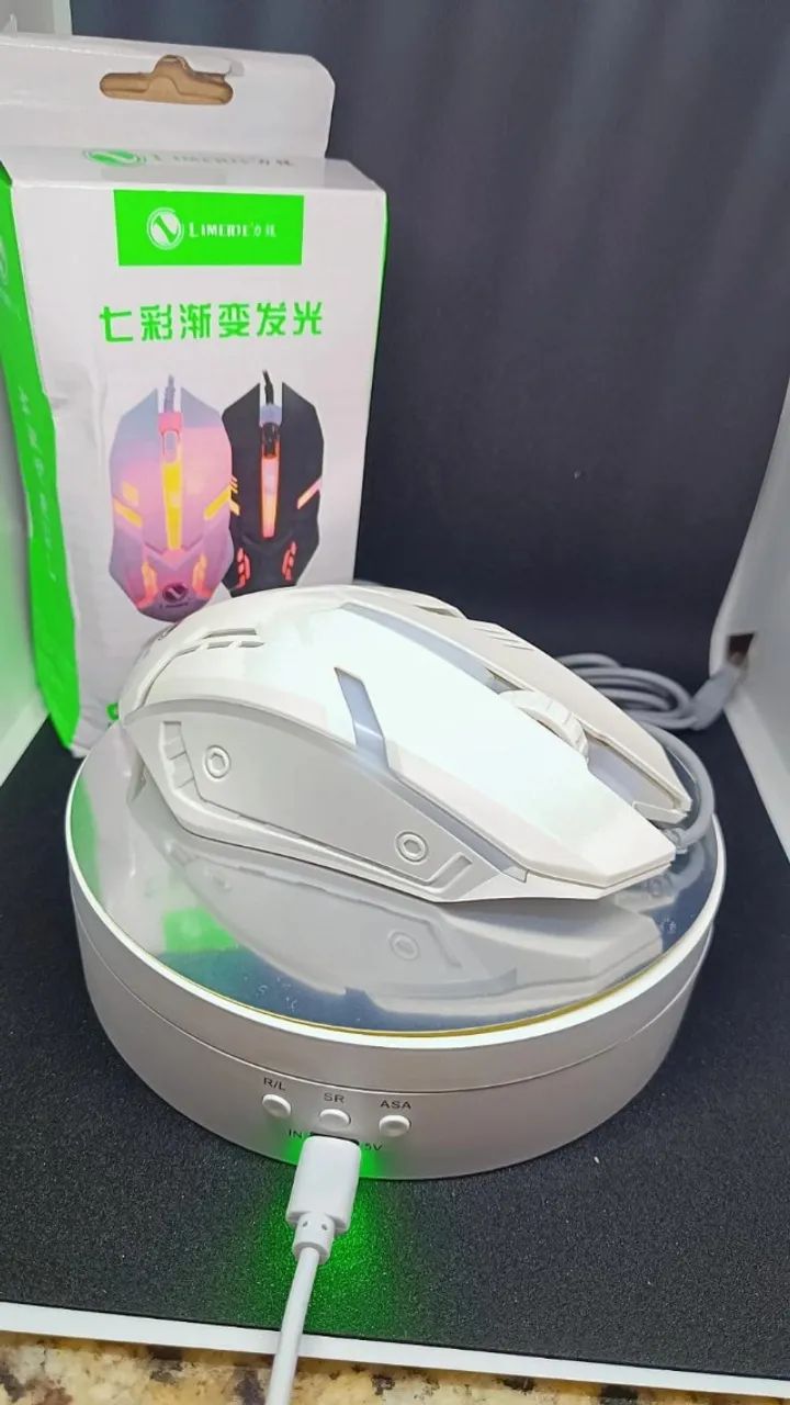 Mouse Gamer Branco