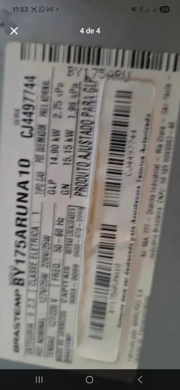 Fogao Brastemp para embutir com5 bocas, elétrico e com timer - Foto 4