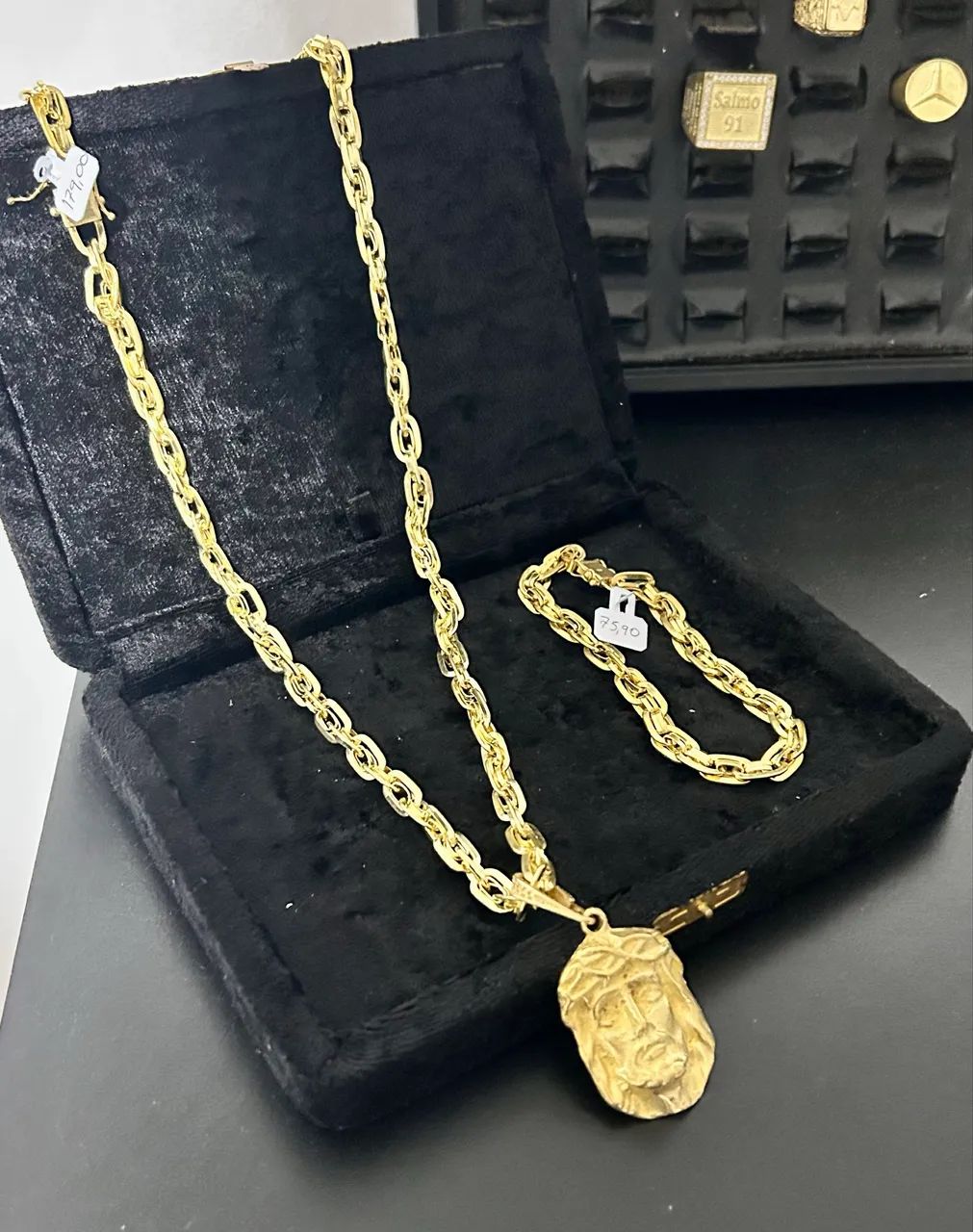Conjunto top de moeda antiga  - Foto 2