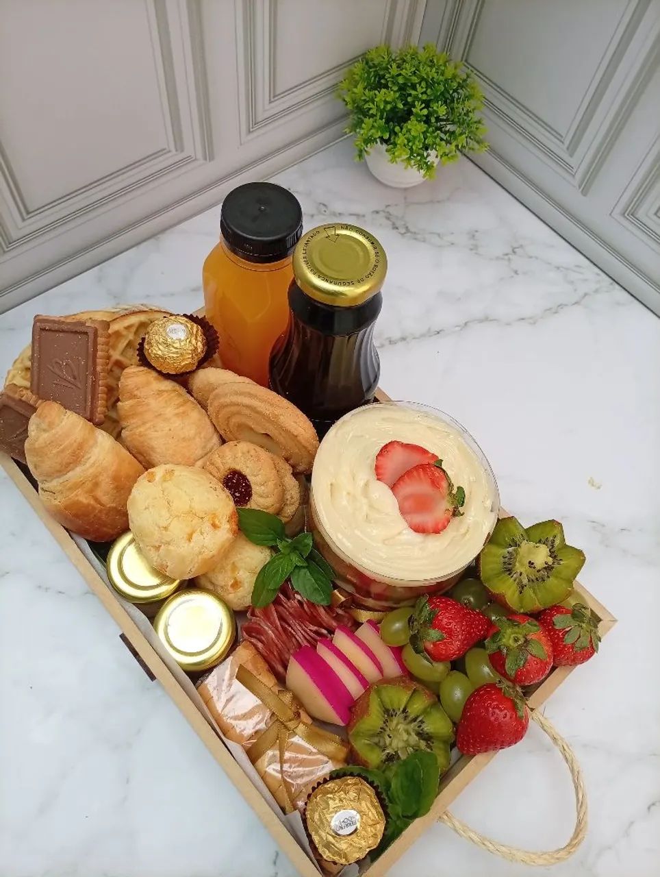 Cesta para café da manhã  - Foto 2