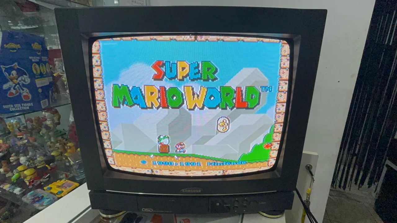 Tv 14 polegadas Samsung crt tubo retrogamer 