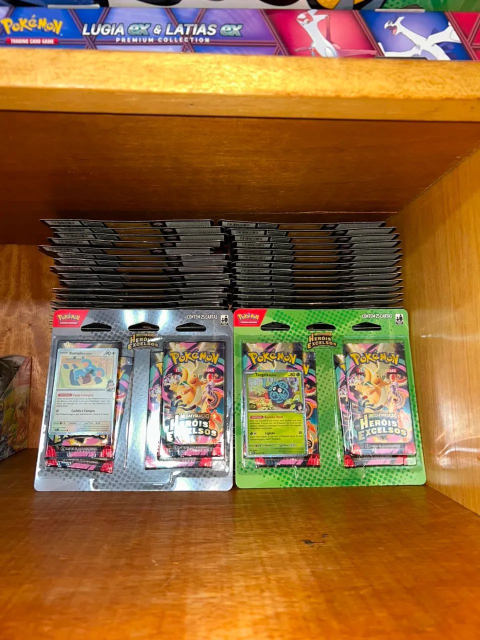 80x Quad Pack de Heróis Excelsos - Pokémon TCG
