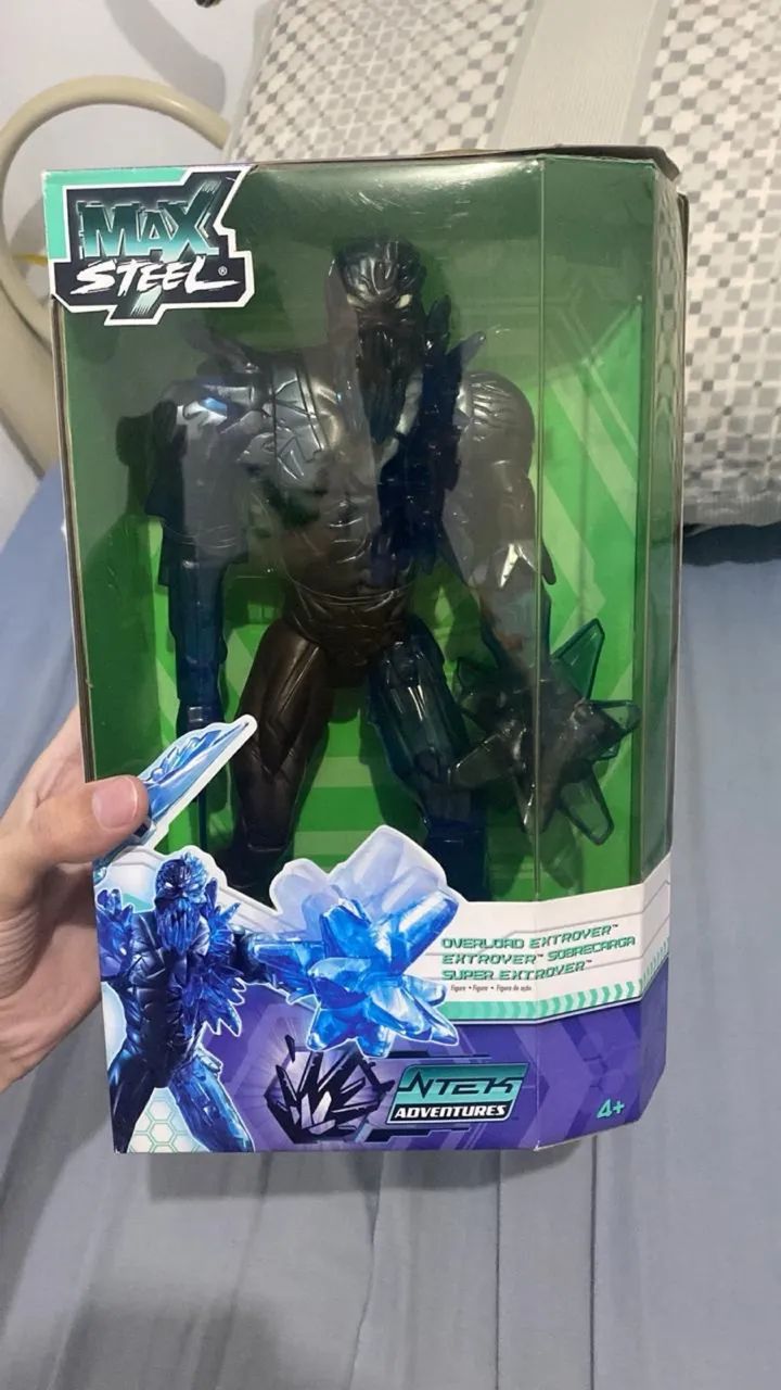 Boneco Max Steel - Extrover 