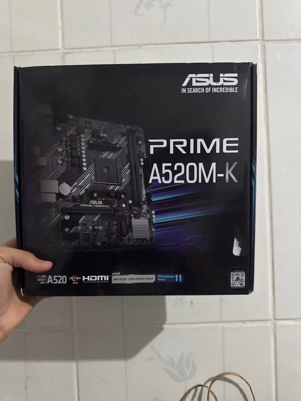 Placa mãe,nunca usada A520m-K