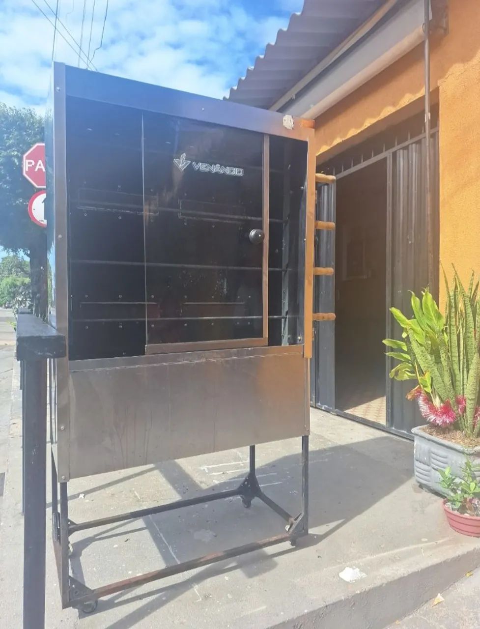 Máquina de Assar Frango Venâncio SGF2 - 20 Frangos - Gás