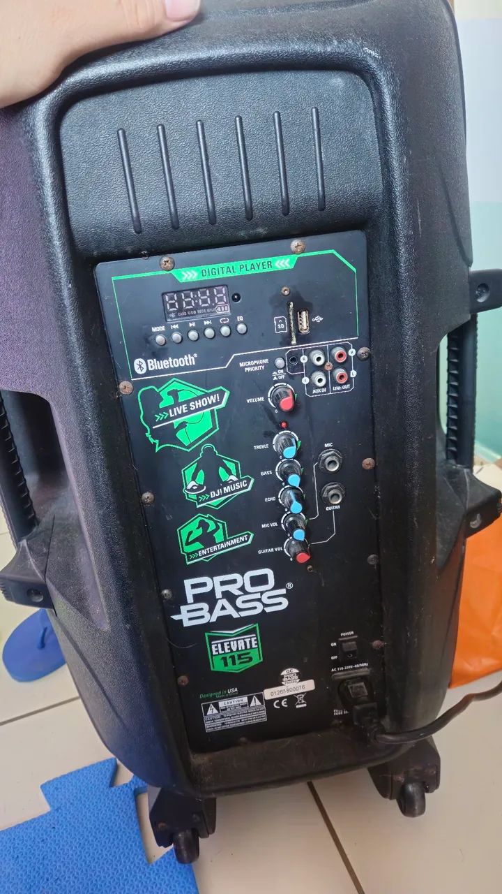 Caixa de Som 15 polegadas 800w - Foto 2