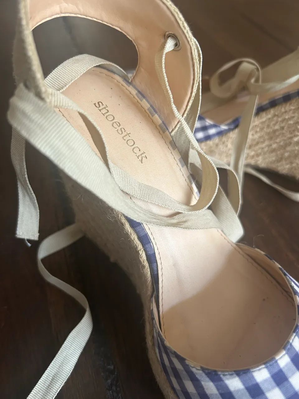 Espadrille plataforma Vichy - Foto 4