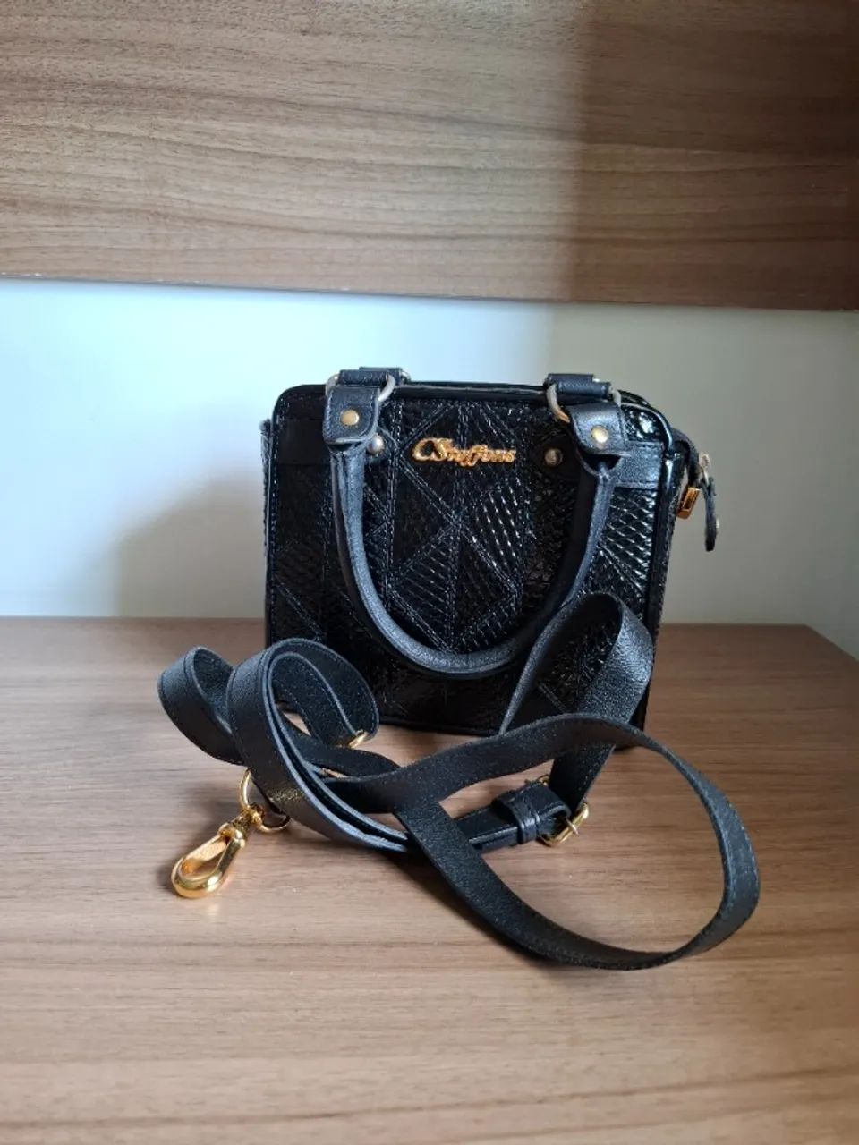 Bolsa preta CS Steffens - Foto 3