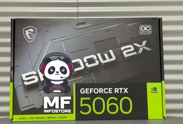 Placa de Vídeo RTX 5060 8GB MSI Shadow - NOVA