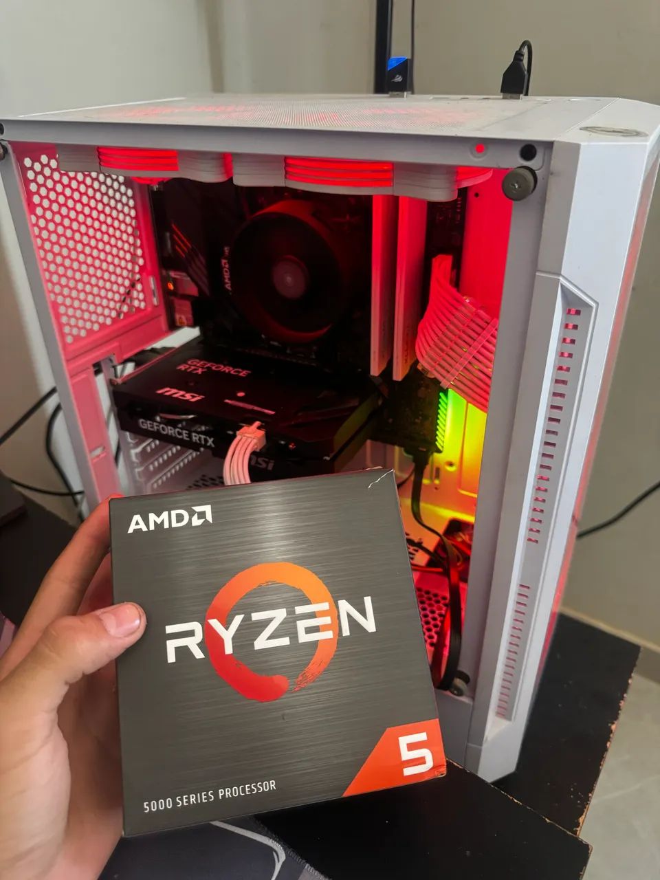 VENDO PC GAMER ZERO RTX 5060 sem detalhes NF das peças - Foto 5