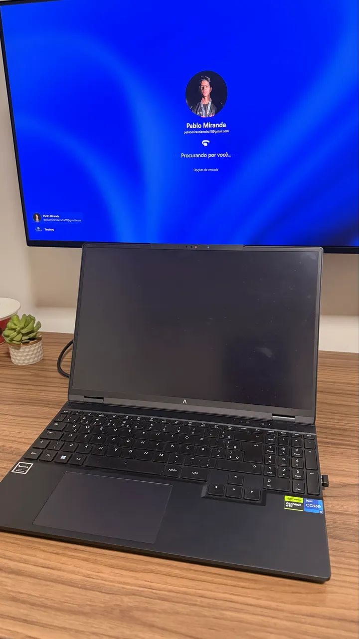 Notebook Avell i7 14650hx 32gb 1tb + 256gb - Foto 2
