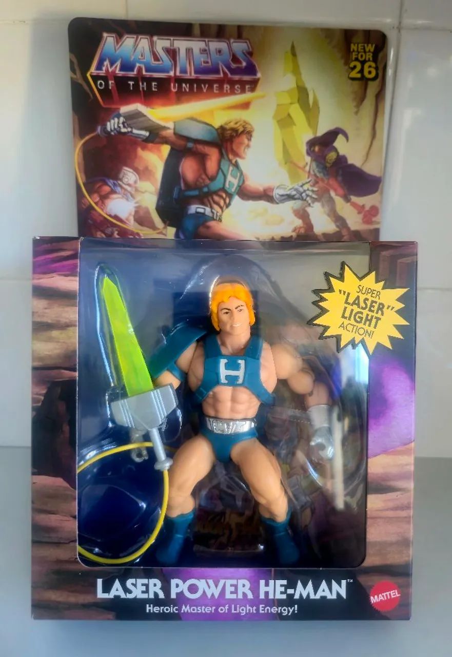 Laser Power He-Man Mattel Creations Exclusive 