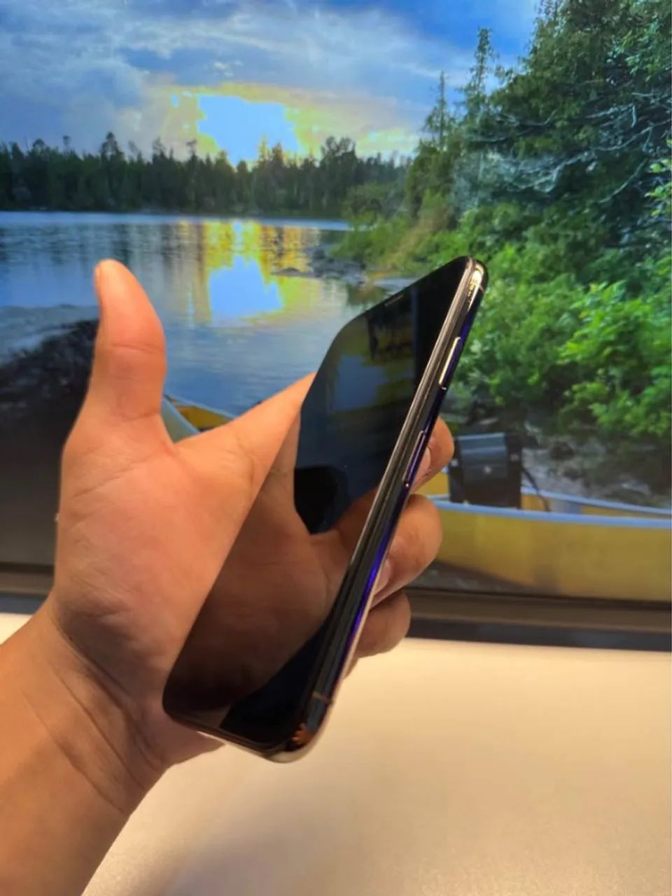 iPhone XS Dourado muito conservado - Foto 5