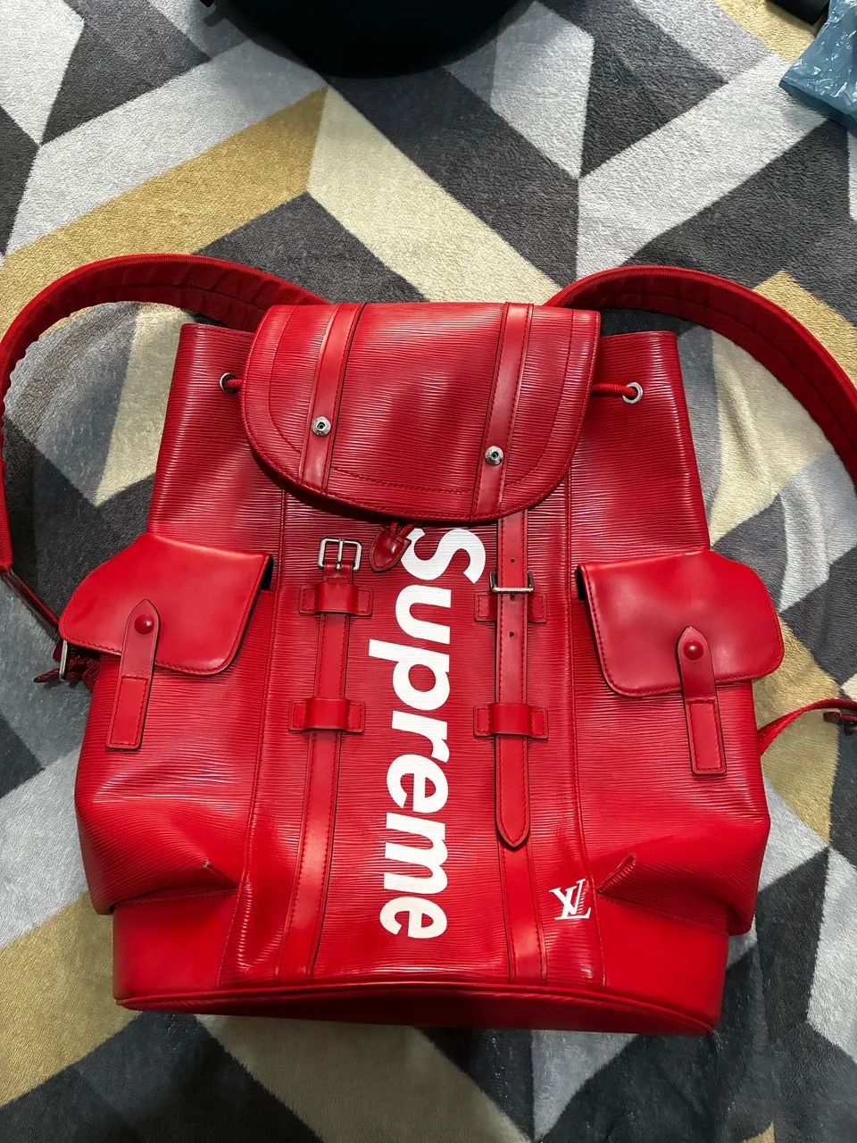 Mochila louis vuitton supreme