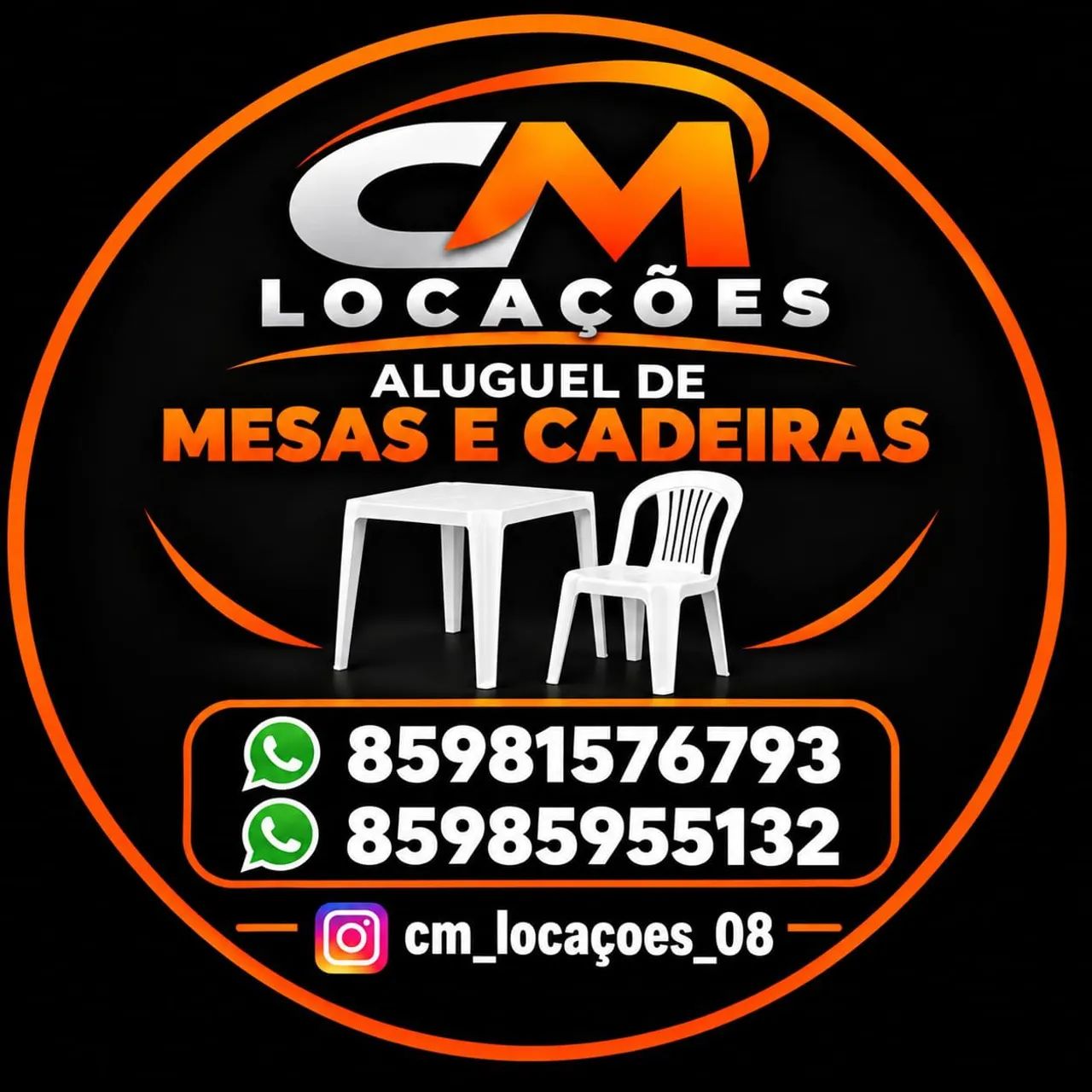 Aluga - se mesas e cadeiras 