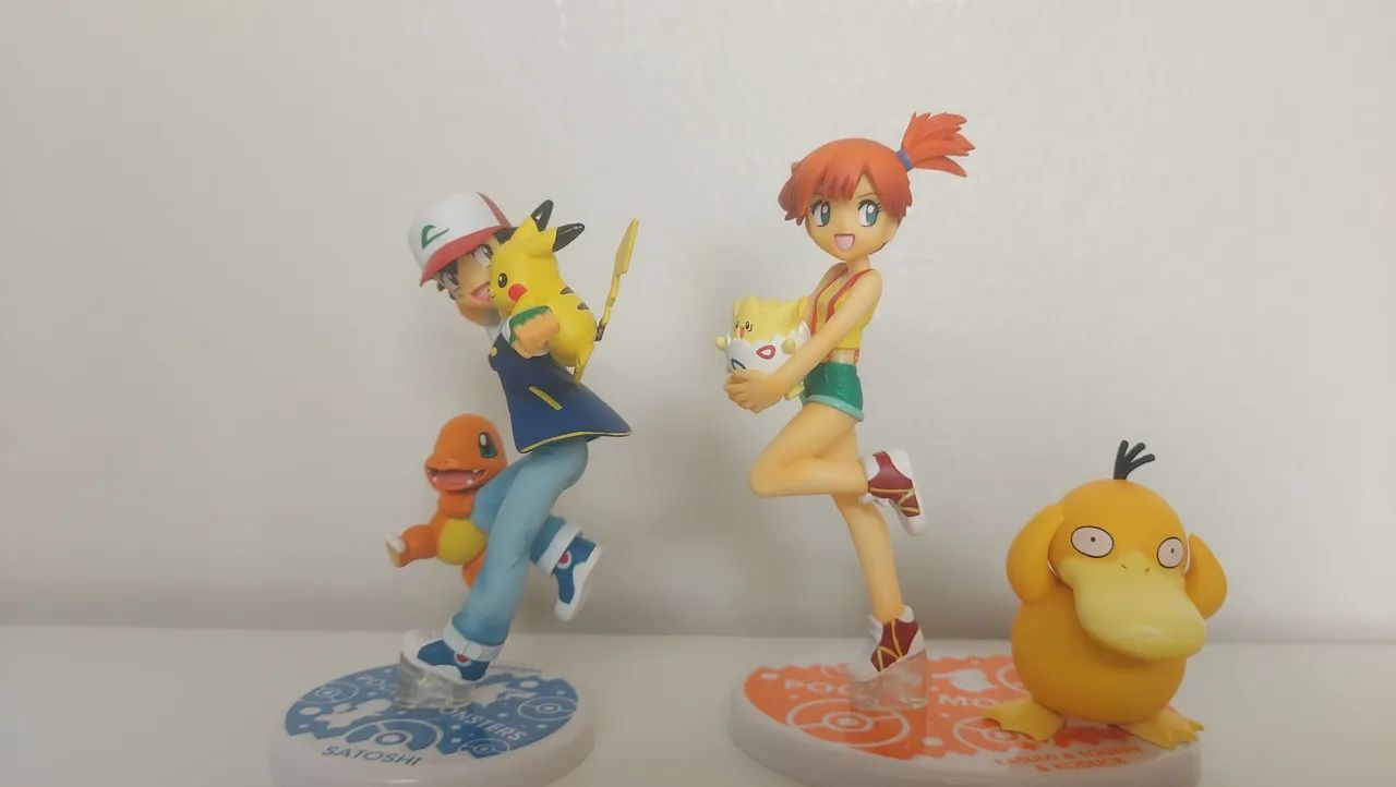 G.E.M. Pokemon Series Misty e Ash Figures Originais  - Foto 3
