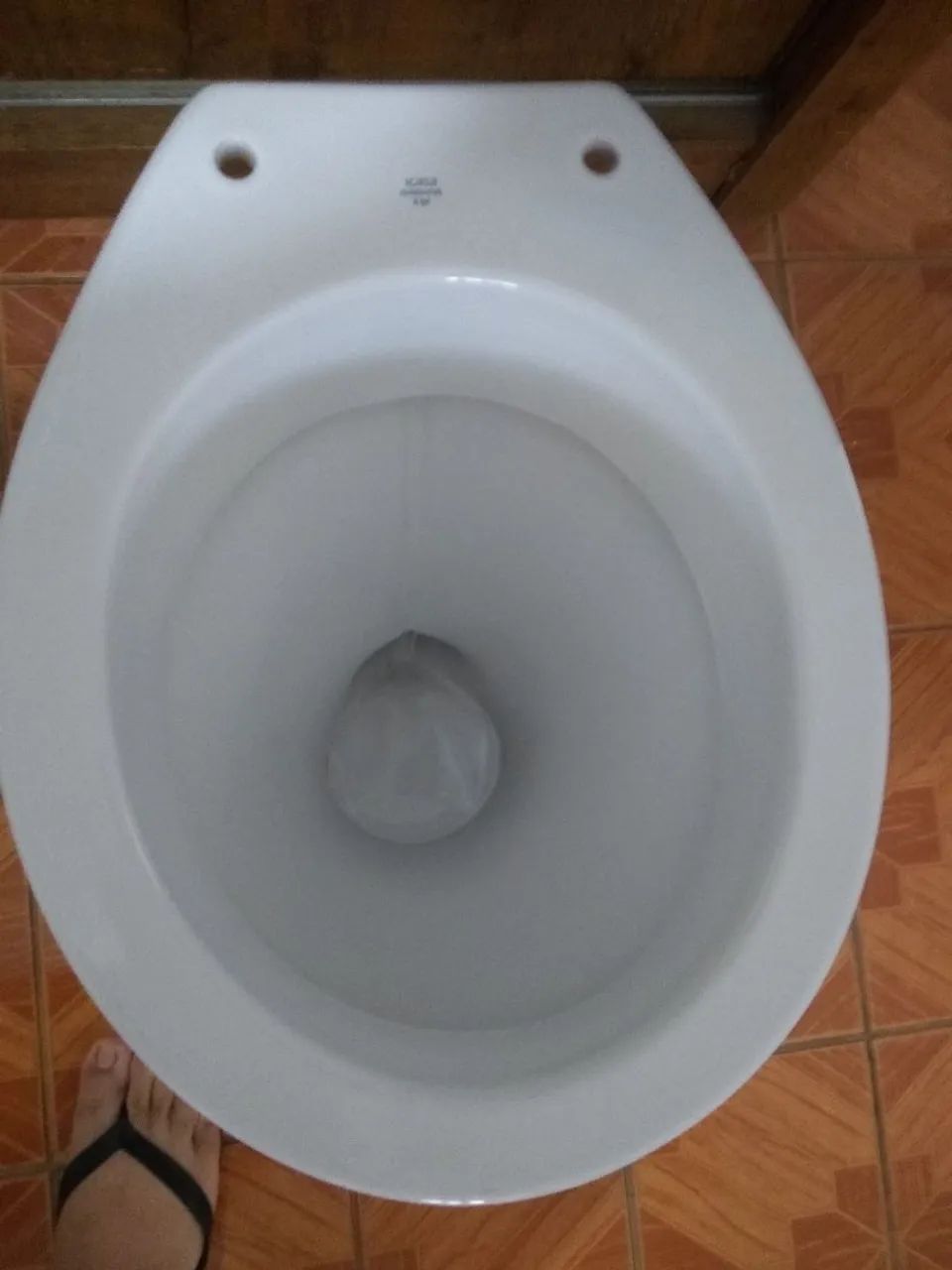 Vaso sanitário privada bacia banheiro branca - Foto 4