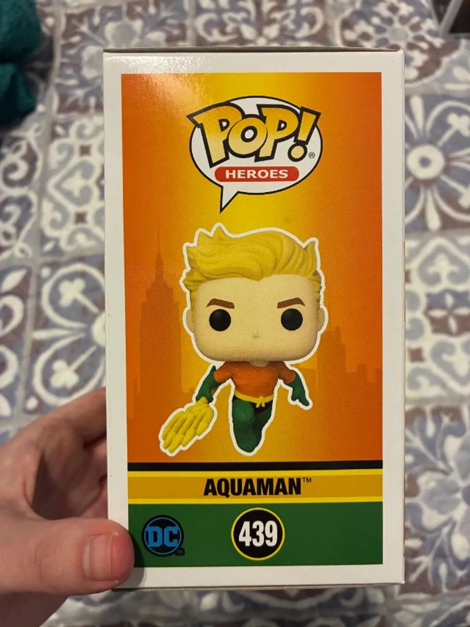 Funko Pop Aquaman #439 - DC Comics (Original) - Foto 4