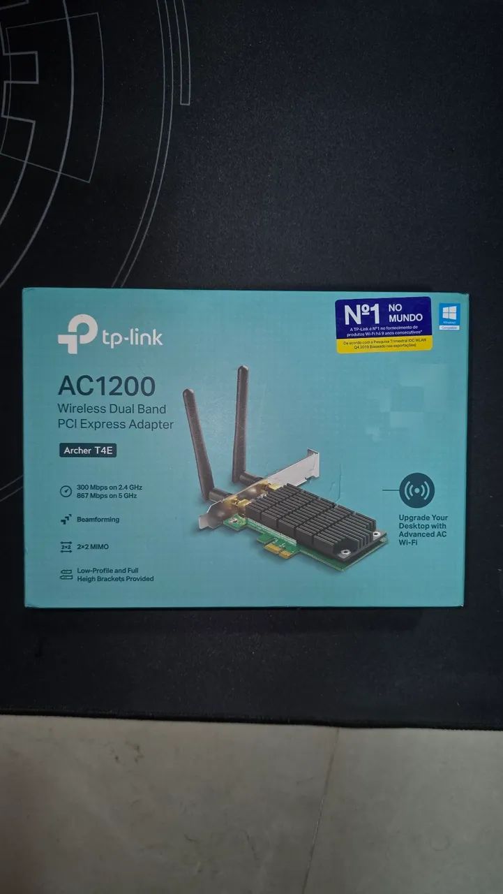 Adaptador Pci Express Wireless Dual Band Ac1200 Archer T4e