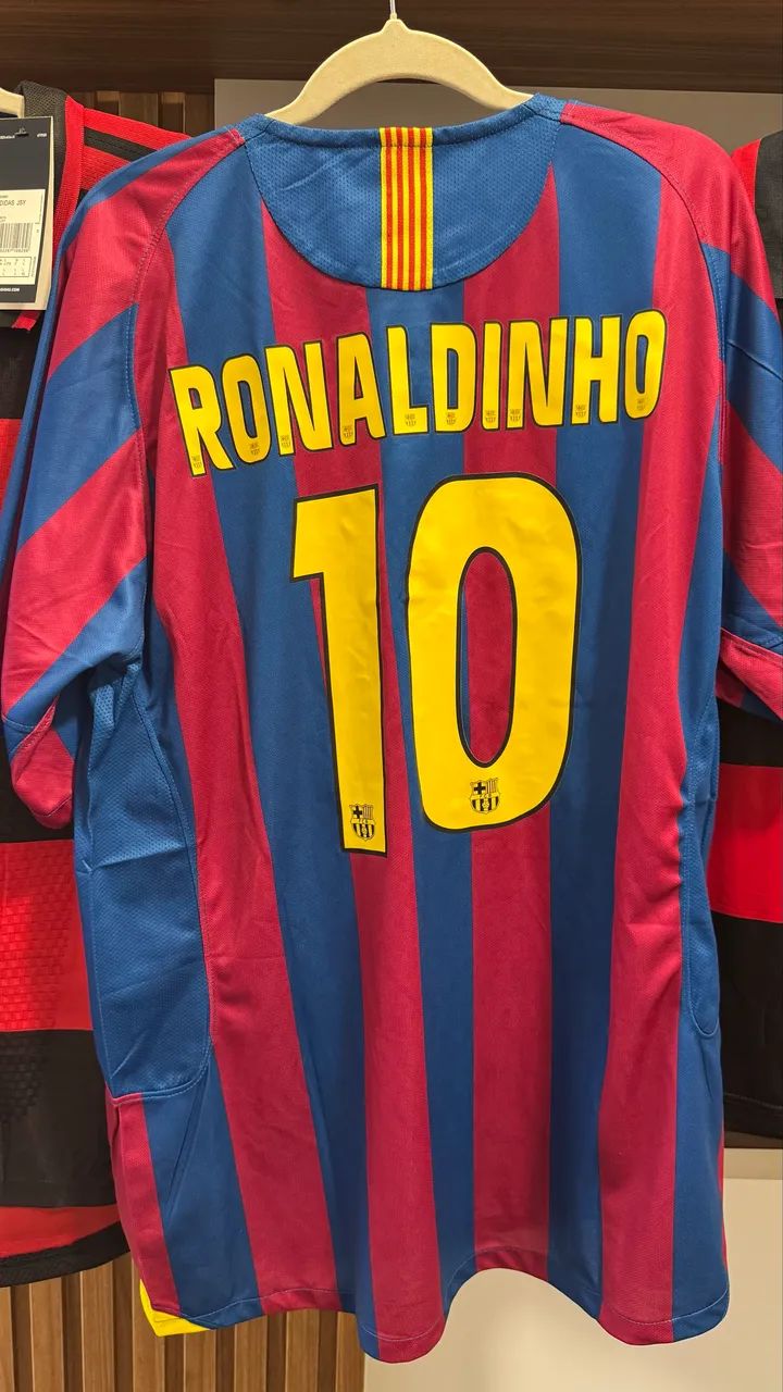 Camisa Barcelona retrô  - Foto 3
