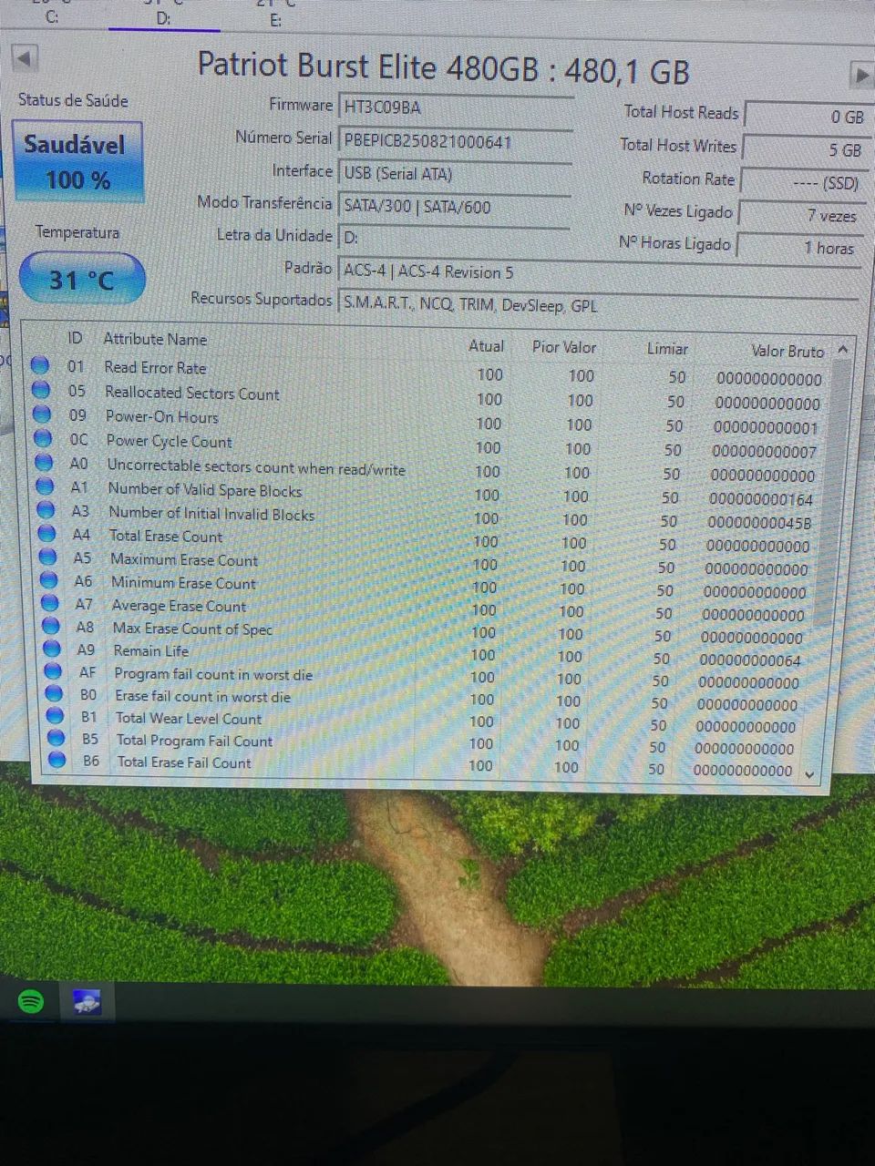 SSD 480g Patriot - Foto 2