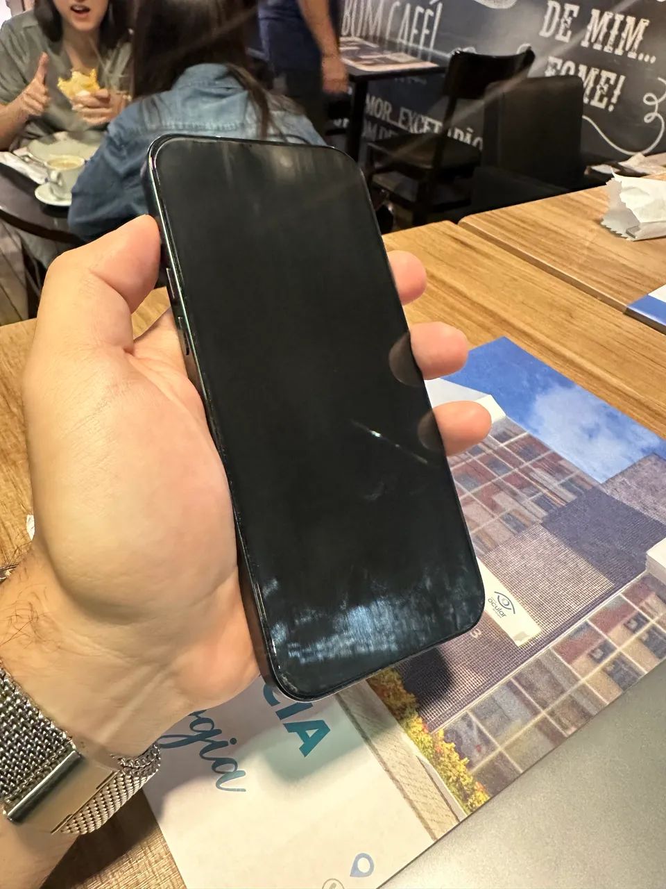? iPhone 15 Pro Max - 256 GB - Grafite - Foto 3