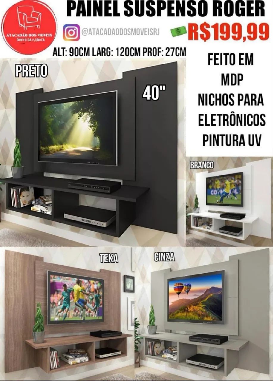 PAINEL DE TV SALA 