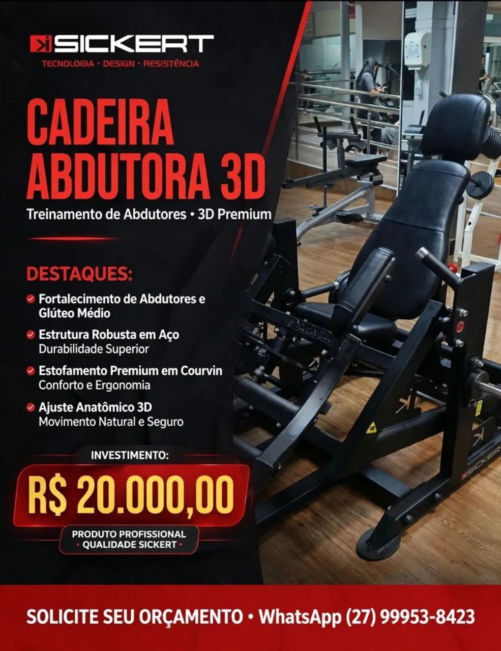 Máquinas Academia Sickert  - Foto 4