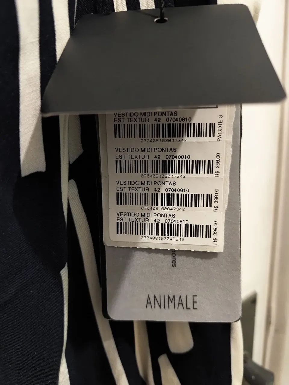 Vestido Animale NOVO