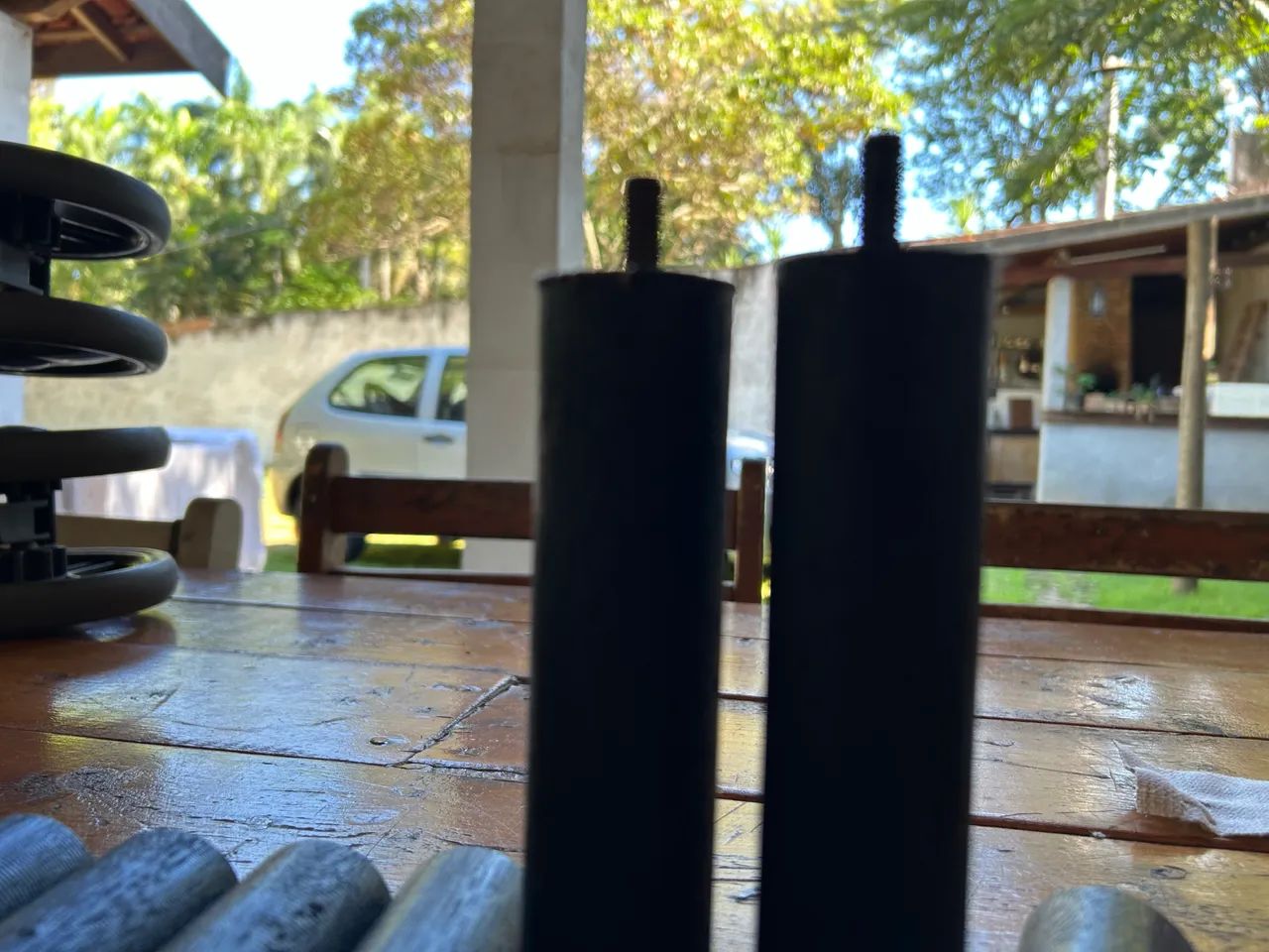 Pés de madeira 15 com - Foto 4