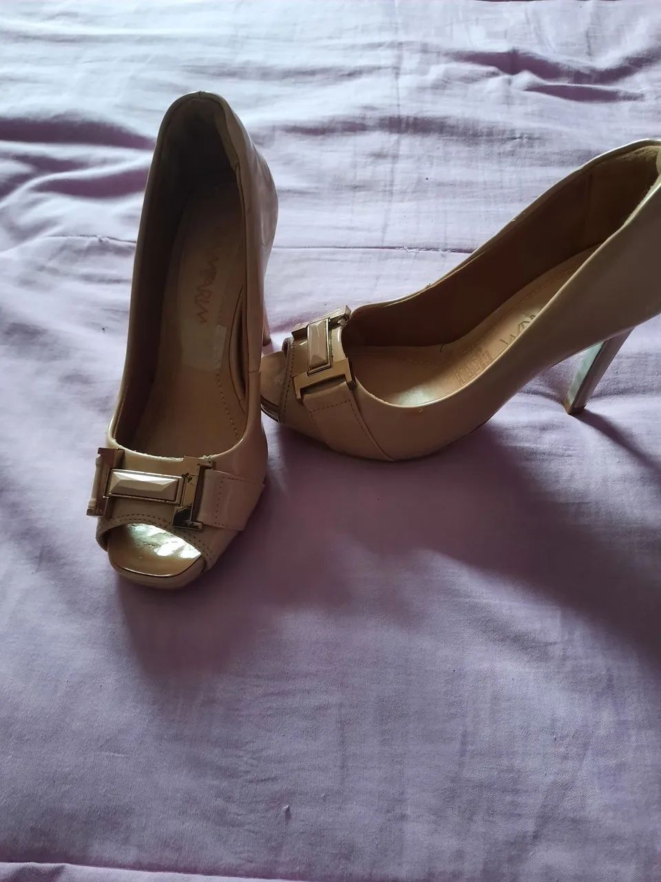 Peep toe (nude)
