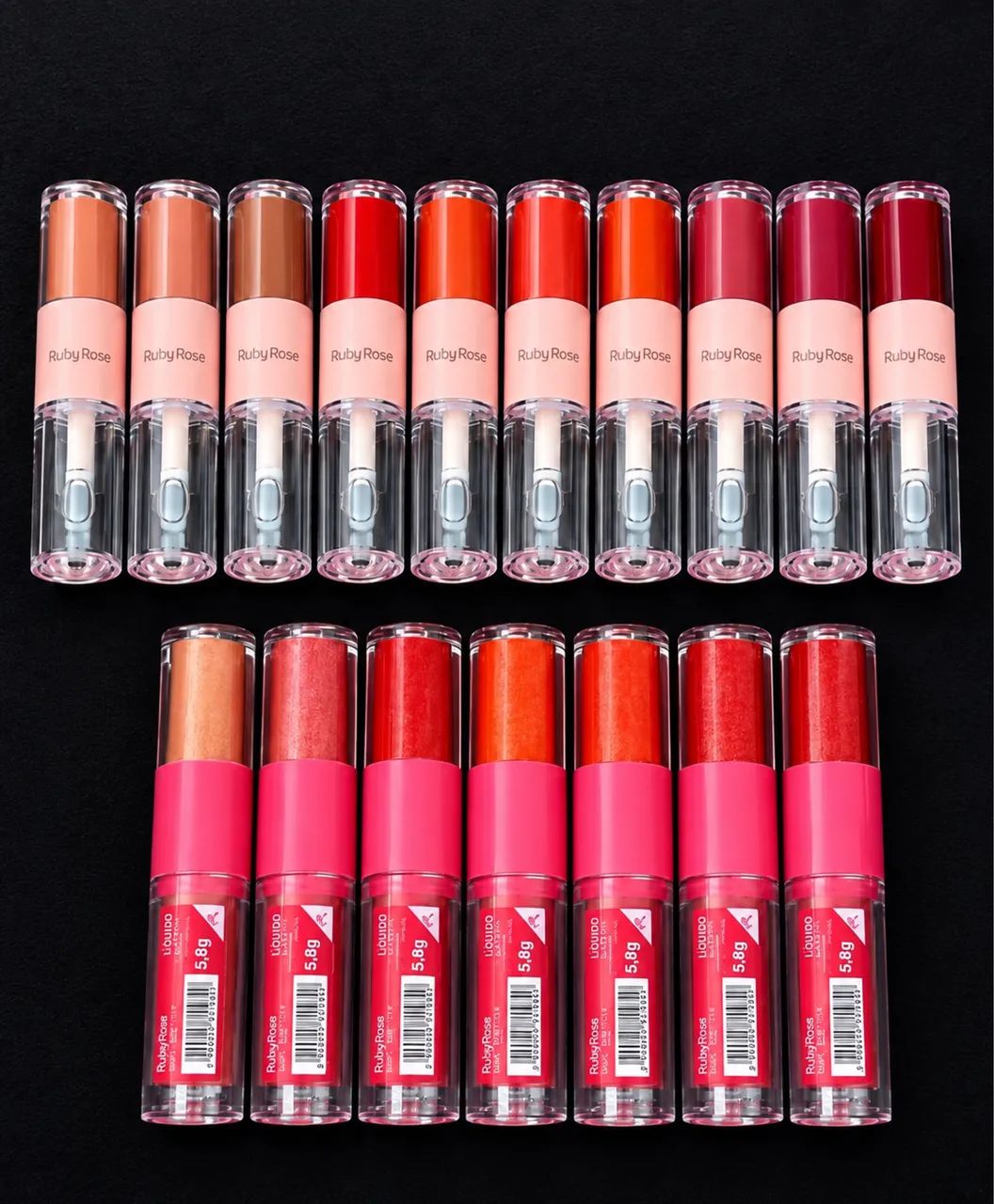 Batons ruby rose