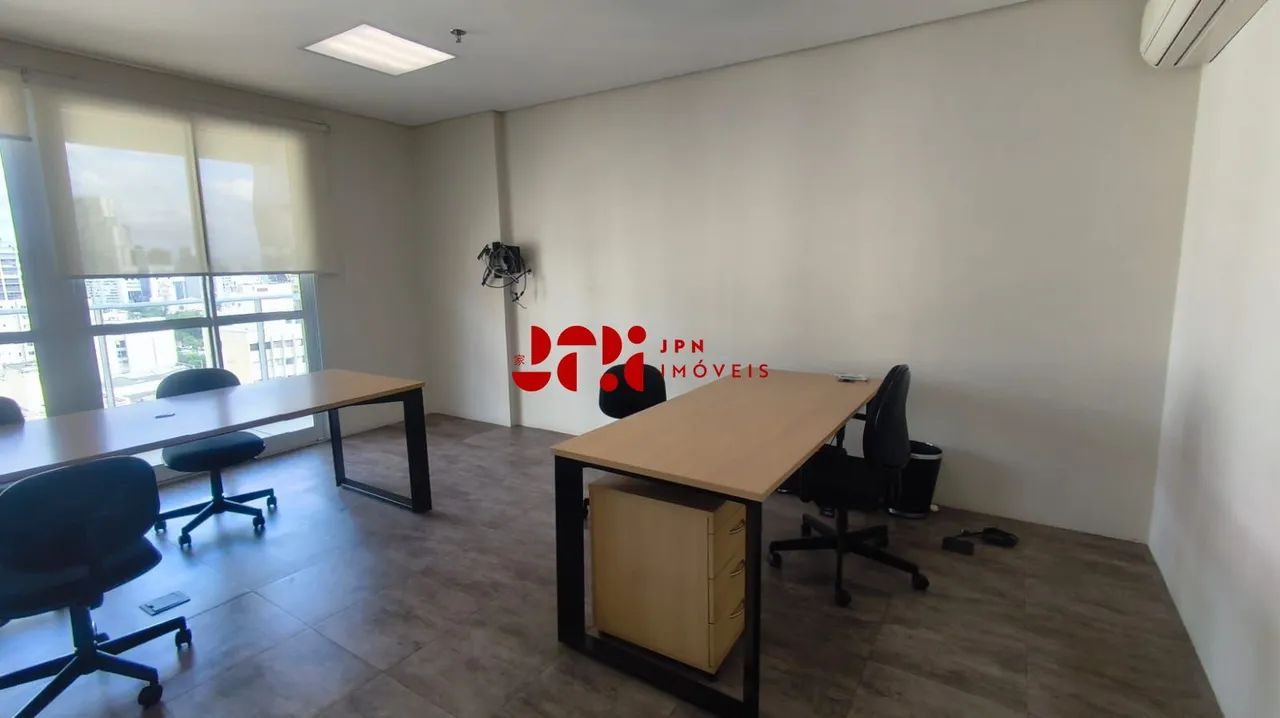 Sala comercial em Pinheiros - 100m², 02 banheiros, 04 vagas, mobiliada. - Foto 4