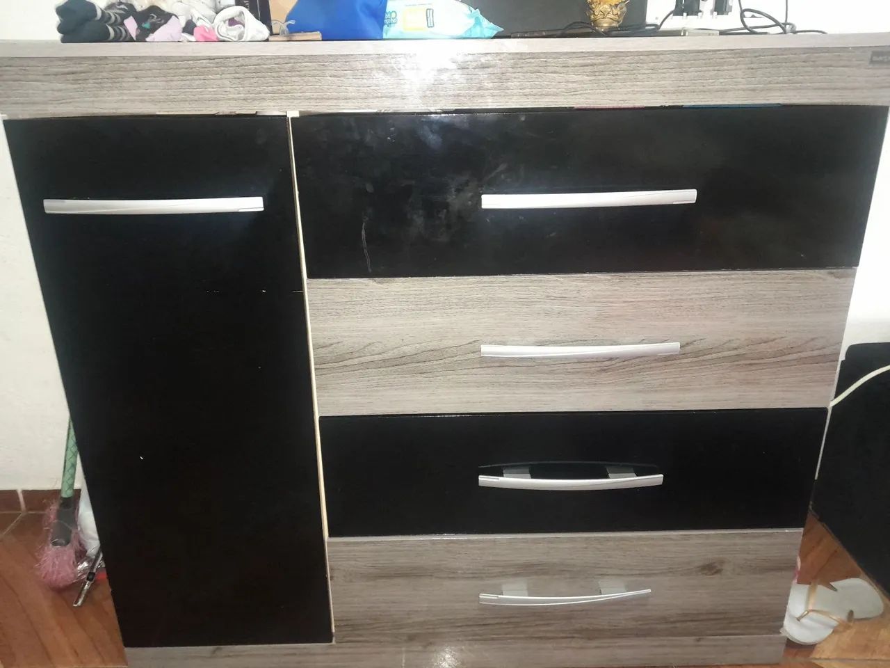 Comoda 4 gavetas + sapateira 