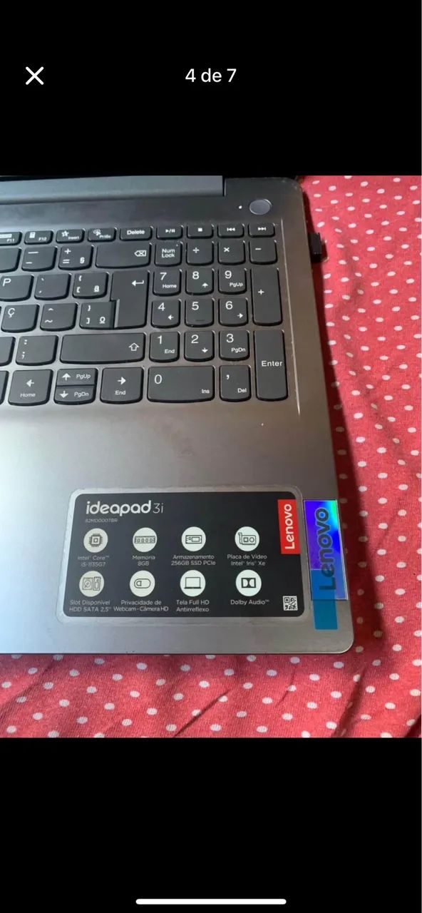 Vendo notebook 