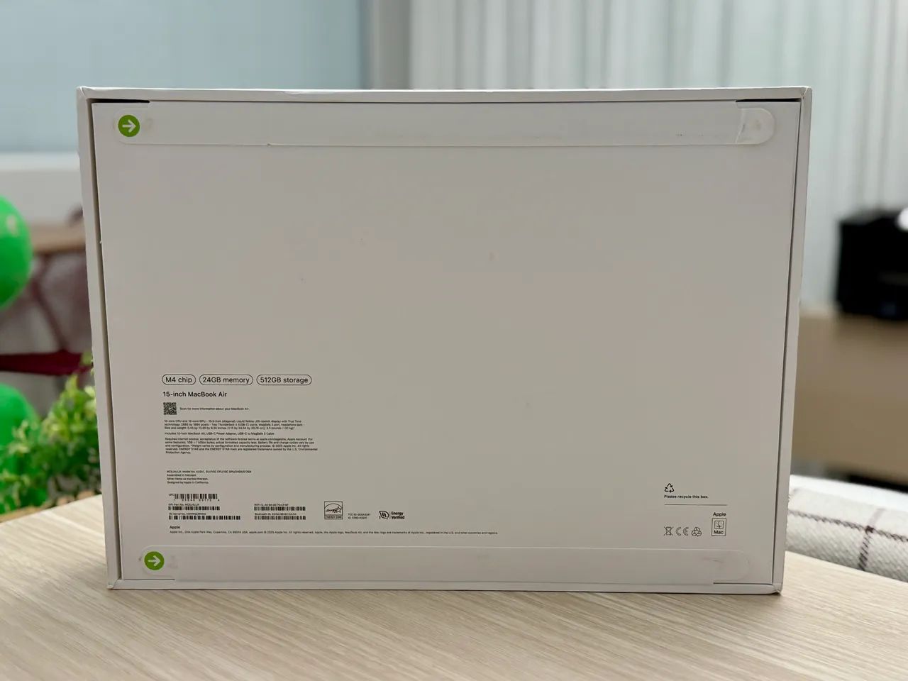 MacBook Air 15 Polegadas M4 24GB 512SSD - NOVO/Lacrado- Pronta Entrega - Foto 2