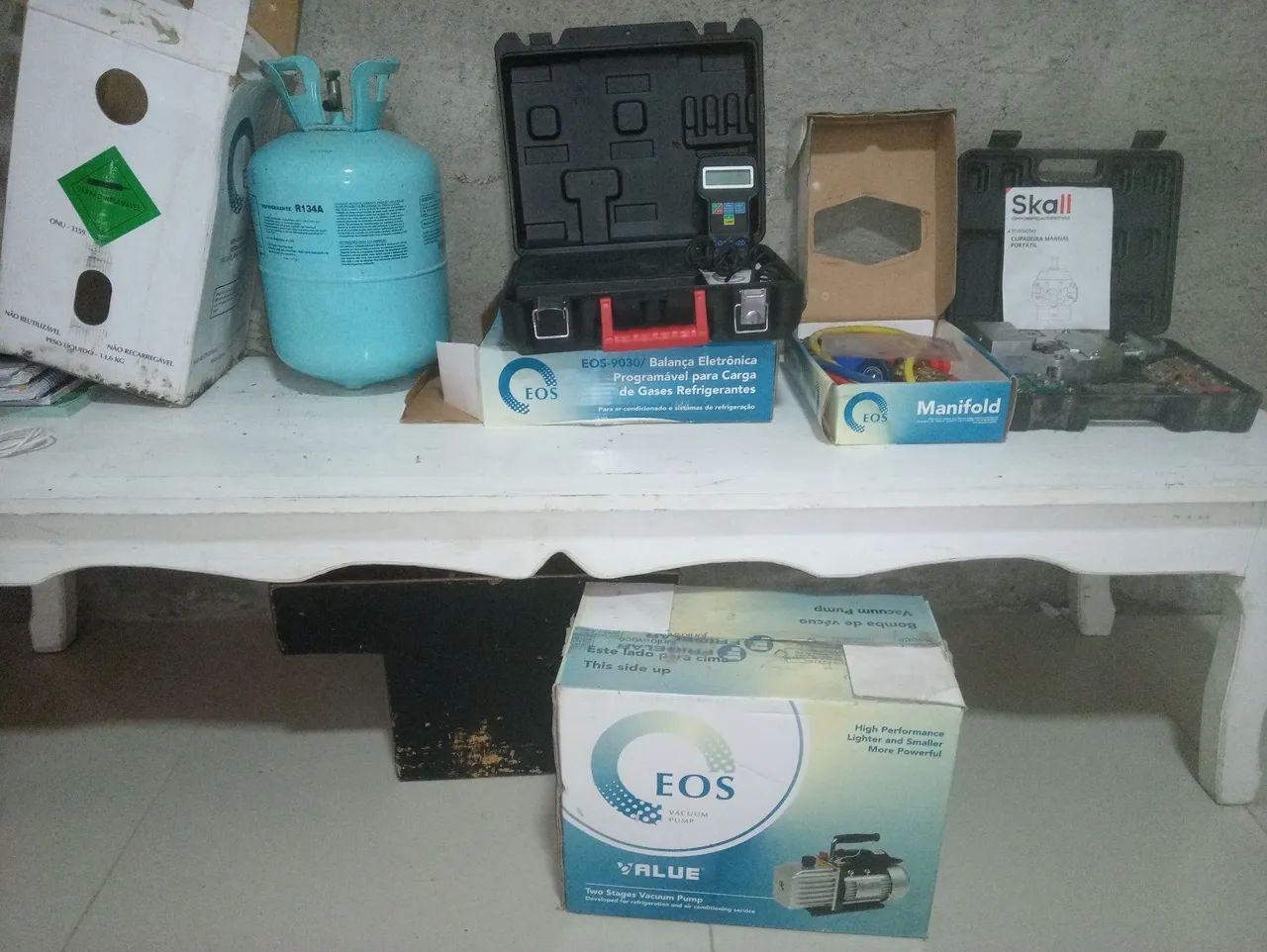 Ferramentas para ar condicionado veicular