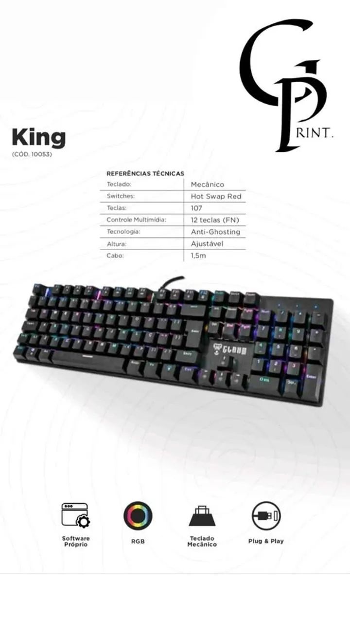 TECLADO GAMER - CLANM - Foto 5