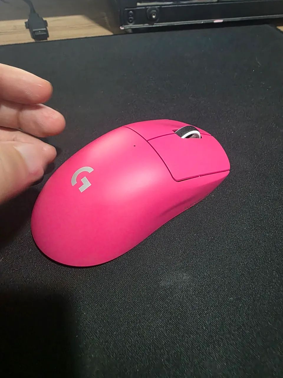 mouse logitech superlight x pro wireless sem fio - Foto 3