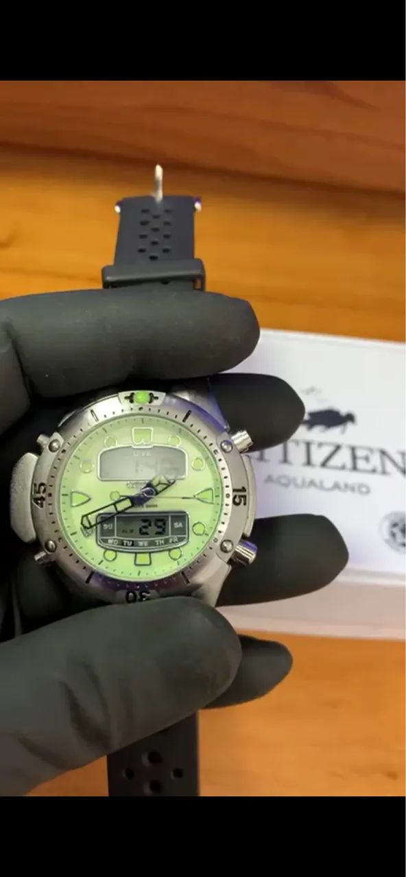 RELÓGIO DE PULSO CITIZEN RETRÔ 