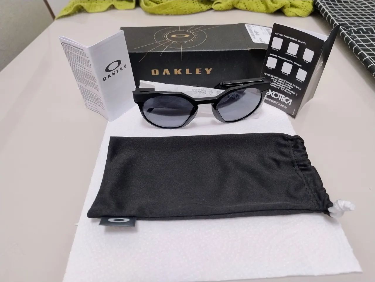 ÓCULOS OAKLEY HSTN POLARIZED NOVO !! 