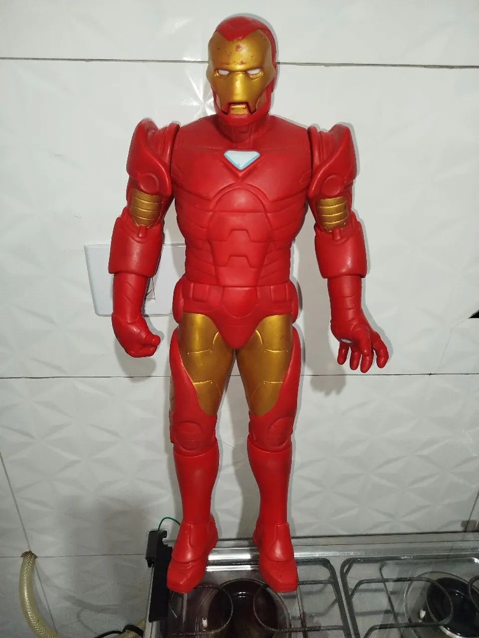 Boneco Homem de Ferro da Mimo 2017.